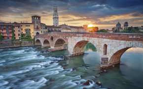 Italy Bridge Widescreen Wallpapers 96017