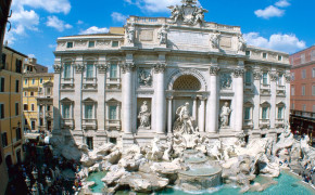 Trevi Fountain Background Wallpapers 94057