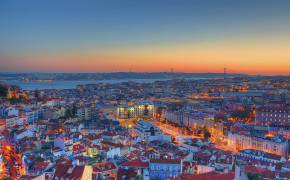 Lisbon City HD Desktop Wallpaper 96165