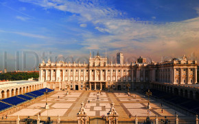 Royal Palace of Madrid Ancient Background Wallpaper 93057