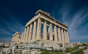 Parthenon HD Background Wallpaper 92643