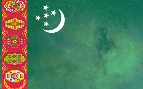 Turkmenistan Flag Wallpaper 94193