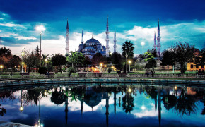 Istanbul Skyline Background Wallpaper 95996