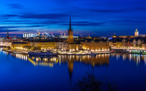 Stockholm Skyline Background Wallpapers 93494