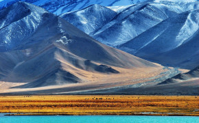 Tajikistan Yashikul Lake Wallpaper 93809