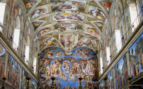 Sistine Chapel Background Wallpaper 93266
