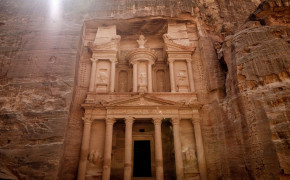 Petra Ancient Background Wallpaper 92678