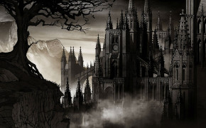 Vampire Castle High Definition Wallpaper 09446