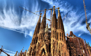 La Sagrada Familia Barcelona Desktop Wallpaper 96088