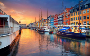 Denmark Nyhavn Port HD Desktop Wallpaper 95539