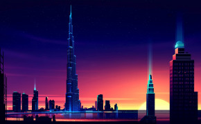 Burj Khalifa Tourism Desktop Wallpaper 98735