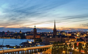 Stockholm Skyline Desktop Wallpaper 93497