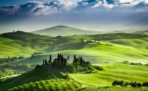 Tuscan Countryside Mountain HD Desktop Wallpaper 94206