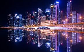 Singapore Skyline HD Desktop Wallpaper 93263