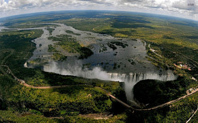Zambia Waterfall Widescreen Wallpapers 94643