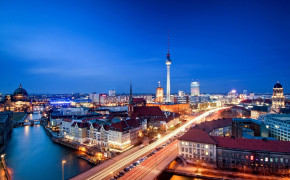 Berlin Skyline HD Desktop Wallpaper 97907