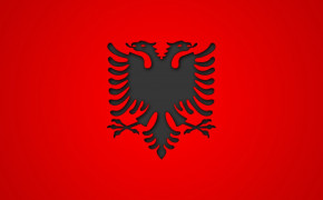 Albania Flag Background Wallpaper 94722