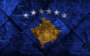 Kosovo Flag Background Wallpaper 96071