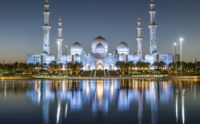Abu Dhabi Skyline HD Desktop Wallpaper 96468