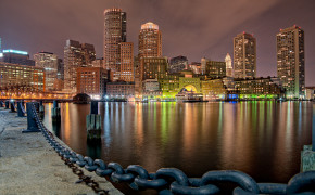 Boston Skyline Widescreen Wallpapers 98323