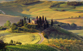 Tuscan Countryside Nature Widescreen Wallpapers 94221