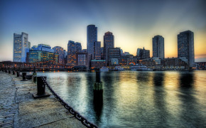 Boston Skyline Best HD Wallpaper 98313