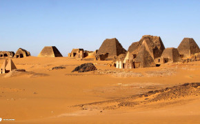 Sudan Pyramid HD Desktop Wallpaper 93600