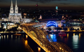 Cologne Bridge HD Desktop Wallpaper 95376