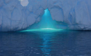 South Pole Antarctic Icebergs Background Wallpaper 93406
