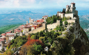 San Marino Mountain Wallpaper HD 93144