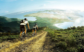 Mountain Biking HD Desktop Wallpaper 09287