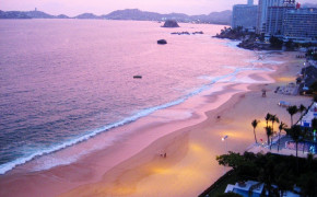 Acapulco Beach Background Wallpaper 96475