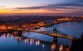 Budapest Skyline HD Desktop Wallpaper 98624
