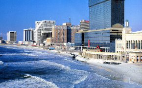Atlantic City Skyline Background Wallpaper 97162