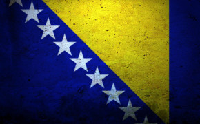 Bosnia and Herzegovina Flag Background Wallpaper 95129