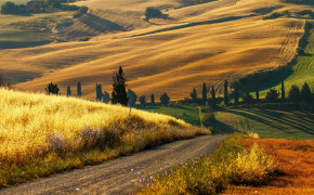 Tuscan Countryside Nature HD Background Wallpaper 94214
