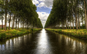 Canal Night Widescreen Wallpapers 99089