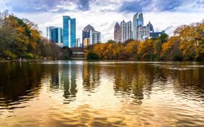 Atlanta Skyline HD Desktop Wallpaper 97135