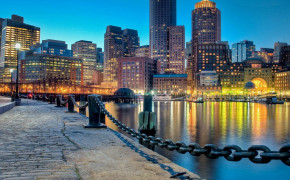 Boston Skyline Desktop Wallpaper 98315