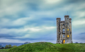 Broadway Tower Worcestershire Background Wallpaper 98461