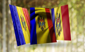 Moldova Flag Background Wallpaper 96400