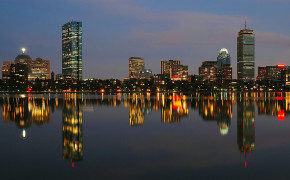 Boston Skyline Background Wallpaper 98311