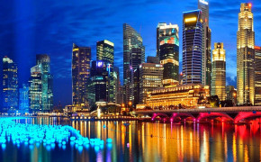 Singapore Skyline Best Wallpaper 93261