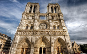 Notre Dame Cathedral Building HD Desktop Wallpaper 92510