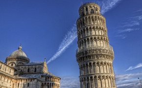 Leaning Tower of Pisa Building HD Desktop Wallpaper 96123