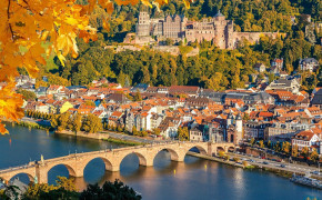 Heidelberg Bridge Desktop Wallpaper 95852