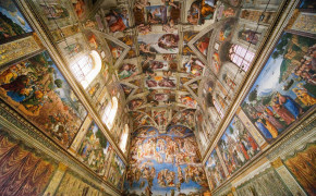 Sistine Chapel Ancient Background Wallpaper 93276