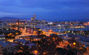 Barcelona City Skyline High Definition Wallpaper 94927