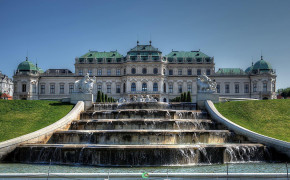 Belvedere Palace Architecture Background Wallpaper 97806