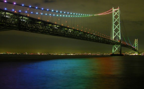 Akashi Kaikyo Bridge Best HD Wallpaper 96564